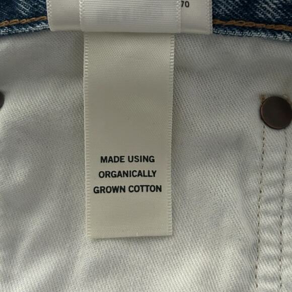 Agolde 90s High-Rise Straight-Leg Jean Women's 31 Isolate Light Blue Revolve - Picture 7 of 8